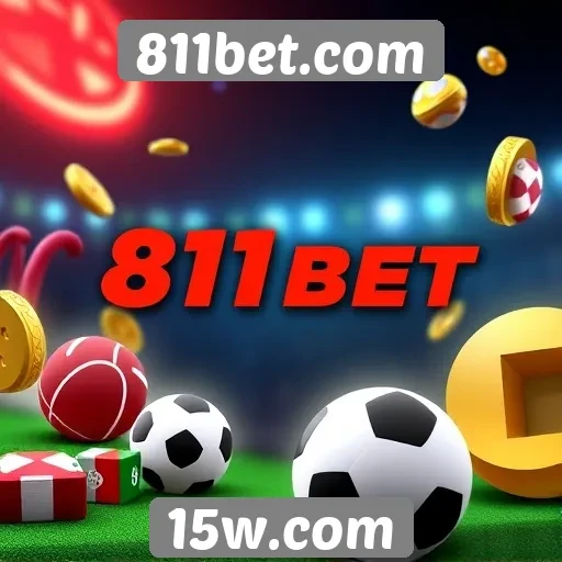 A variedade de jogos disponíveis em 811bet.com